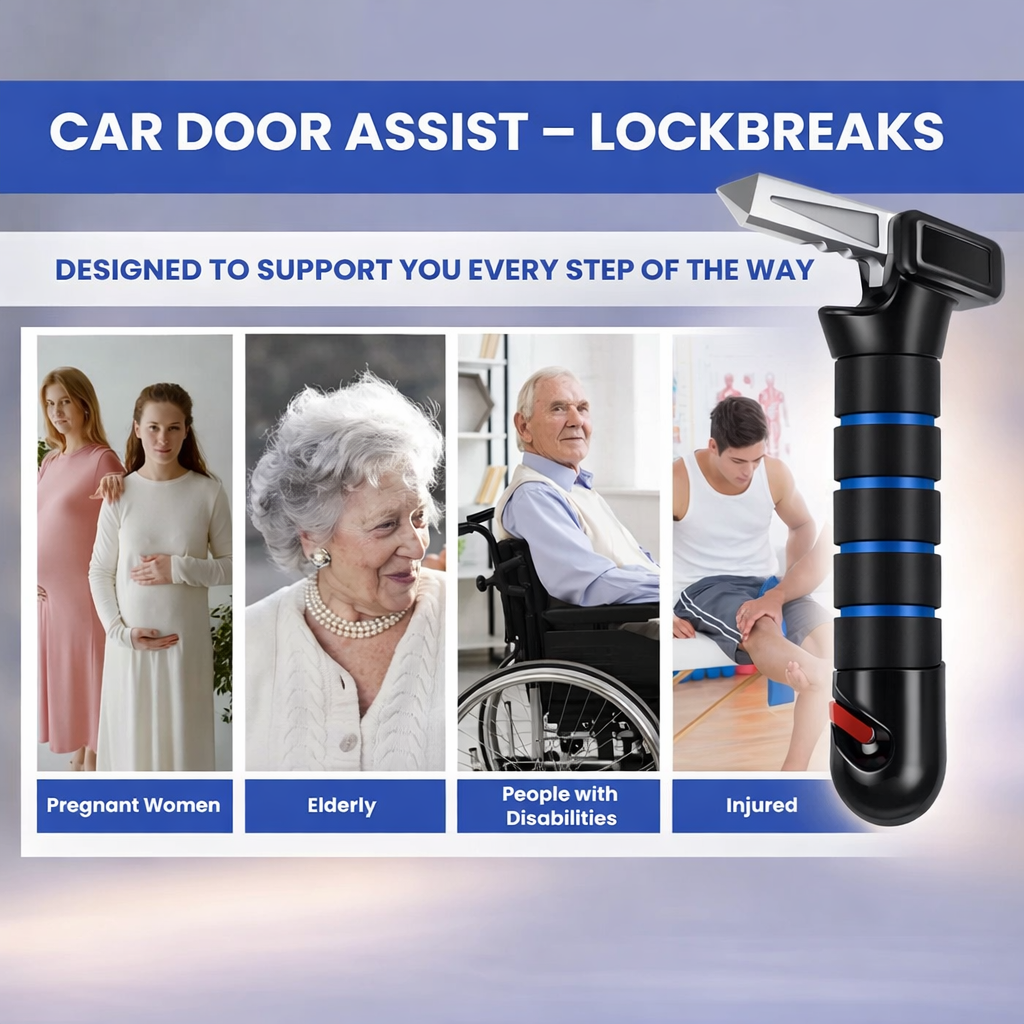 LockBreak™ Car Safety & Escape Handle